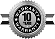 10-Year Warranty On All TTK Products